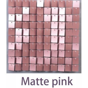 Shimmer Wall Matte Pink | Set 49 PCS Shimmer Wall Matte Pink | Set 49 PCS